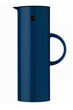STELTON navy blue vacuum jug for tea or coffee