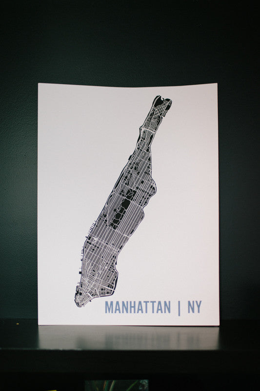 MR. CITY PRINTING Screenprinted City Map