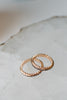 Rose Gold Pave Rings