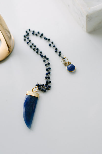 BLCKLAMB Blue Onyx Necklace