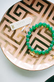 SATYA Green Onyx Protection Bracelet