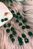 Blcklamb Green Onyx Double Layer Necklace