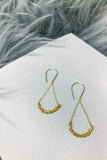 Annika Inez Gold Fill Wrapped Chain Earrings